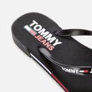 Tommy Jeans Women's Essential Beach Flip Flops - Black
