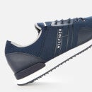 Tommy Hilfiger Men's Iconic Sock Knit Running Style Trainers - Desert Sky