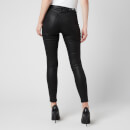 Calvin Klein Jeans Women's High Rise Super Skinny Ankle Jeans - Denim Black - W28