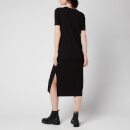 Calvin Klein Jeans Women's Rib Maxi T-Shirt Dress - CK Black