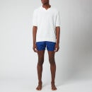 Frescobol Carioca Men's Block Sport Shorts - Navy Blue