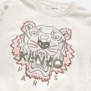 KENZO Girls' Tiger Sweatshirt - Marl Beige - 5 Years