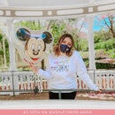 Disney Sweatshirt Mickey Et Amis - Blanc