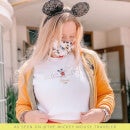 Disney Sweatshirt Mots Mickey - Blanc