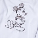 Disney Sweatshirt Dessin Mickey - Blanc