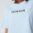 Calvin Klein Performance Women's Essentials Open Back Ss T-Shirt - Sweet Blue - M
