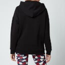 Tommy Sport Women's Relaxed Graphic Hoodie - Black - XS