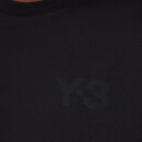 Y-3 Men's Classic Chest Logo Crewneck Sweatshirt - Black - S
