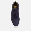 Barbour Men's Liddesdale Quilted Low Top Trainers - Navy
