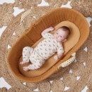 The Little Green Sheep Organic Moses Basket Fitted Sheet - Honey