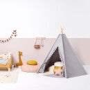 The Little Green Sheep Teepee Play Tent - Grey