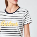 Barbour Women's S/S Keilder T-Shirt - Cloud/Navy