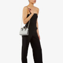 Strathberry Women's Nano Bi-Colour Tote Bag - Pearl Grey/Slate