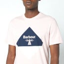 Barbour Beacon Men's Diamond T-Shirt - Antique Candy - S