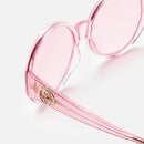 Gucci Women's Oversized Round Frame Sunglasses - Pink