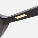 Bottega Veneta Women's Oversized Acetate Sunglasses - Black
