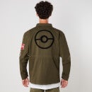 Pokémon Badged Overshirt - Khaki