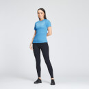 MP Women's Performance Training T-Shirt - Bright Blue Marl with White Fleck - XS