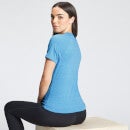 MP Women's Performance Training T-Shirt - Bright Blue Marl with White Fleck