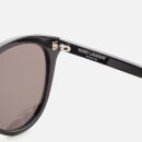 Saint Laurent Women's Cat Eye Aceteate Sunglasses - Black