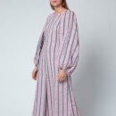 Ganni Women's Maxi Dress - Pink Nectar