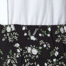Ganni Women's Printed Crepe Trousers - Phantom - EU34/UK6