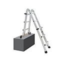 Telescopic ladder homebase deals