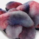 EMU Australia Kids' Mayberry Tie Dye Teens Sheepskin Slippers - Sunset Purple - UK 13 Kids