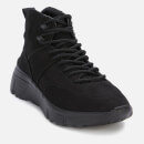 Vagabond Men's Quincy Nubuck Hiking Style Boots - Black/Black