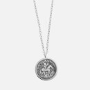 Tom Wood Men's Coin Pendant - Sterling Silver - S/27 Inches
