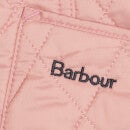 Barbour Girls' Printed Summer Liddesdale Quilted Jacket - Secret Pink/Fuchsia Secret Garden