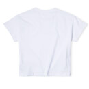T-Shirt Cropped Silhouette Cruella - Blanc