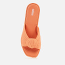 Melissa Women's Plush Sandals - Apricot - UK 3