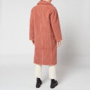 UGG Women's Gertrude Long Teddy Coat - Firewood - XS