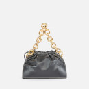 Yuzefi Women's Mini Bom Leather Tote Bag - Black