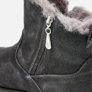 EMU Australia Women's Beach Mini Water Resistant Suede Boots - Dark Grey/Black