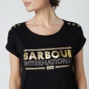 Barbour International Women's Montegi T-Shirt - Black - UK 10