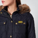 Barbour International Women's Enduro Quilted Jacket - Navy - UK 8
