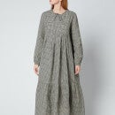 Skall Studio Women's Frances Dress Check - Black/Beige - EU 34/UK 6