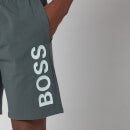 BOSS Bodywear Men's Identity Shorts - Dark Green