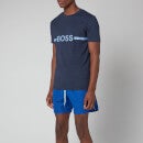 BOSS Bodywear Men's Sun Protection T-Shirt - Navy