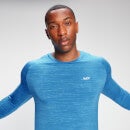 Męska koszulka z długim rękawem z kolekcji Performance MP – Bright Blue Marl - XXS