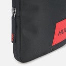 HUGO Men's Reporter Messenger Bag In Recycled Nylon - Black
