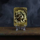 24K Gold plated Yu-Gi-Oh! Kuriboh Card