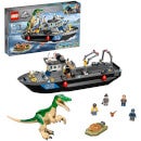 LEGO Jurassic World: Baryonyx Dinosaur Boat Escape Toy (76942)