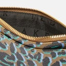 Ted Baker Women's Nejla Leopard Detail Zip Card Holder - Olive