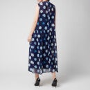 PS Paul Smith Women's Tagliatelle Spot Dress - Blue
