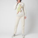 PS Paul Smith Women's Large Dino Printed Sweatshirt - White