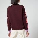 PS Paul Smith Women's Knitted Pullover Crew Jumper - Reds