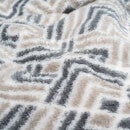 Rumpl Printed Sherpa Fleece - Kaleidoscope - Stone